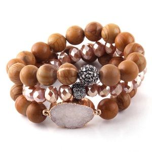 Natural stone bracelet